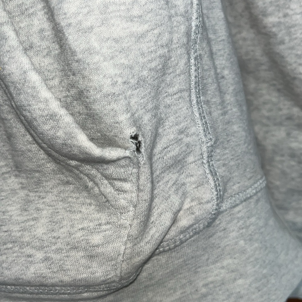 Grey H&M USA Hoodie Men’s Size Large - Picture 5 of 7